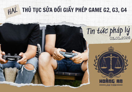 Thủ Tục Sửa Đổi Giấy Phép Game G2, G3, G4